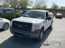 (Jurupa Valley, CA) 2013 Ford F-150 Extended-Cab Pickup Truck Runs & Moves, Needs Electrical Work