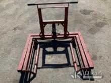 Marco WD2000US 3/4ton Heavy Duty Hydraulic Wheel Dolly (Operates) NOTE: This unit is being sold AS I