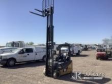 (Phoenix, AZ) Cat 2ET3500 Solid Tired Forklift Runs & Operates