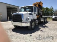 (Salt Lake City, UT) Effer EC315-4S+3S HD, Knuckleboom Crane mounted behind cab on 2018 Freightliner