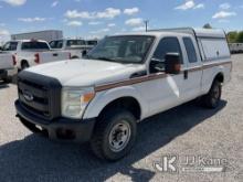 2012 Ford F250 4x4 Extended-Cab Pickup Truck Runs & Moves) (Rust & Body Damage