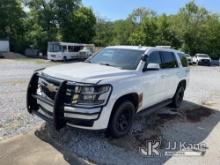 2017 Chevrolet Tahoe Sport Utility Vehicle Runs & Moves) (Municipality Owned) (Jump To Start, Seller