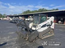 (Jacksonville, NC) 2015 Bobcat T770 Tracked Skid Steer Loader, Co-Op Unit Runs, Moves, Cutter Head O