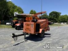 (Shelby, NC) 2013 Vermeer BC1000XL Chipper (12in Drum), trailer mtd No Title) (Runs) (Per Seller: Dr