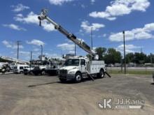 (Tampa, FL) Altec DM47B-TR, Digger Derrick rear mounted on 2013 Freightliner M2 106 Utility Truck, E
