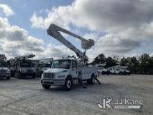 Altec AA55-MH, Material Handling Bucket rear mounted on 2016 Freightliner M2 106 Utility Truck Runs,