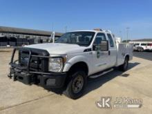 2011 Ford F250 4x4 Extended-Cab Service Truck, (Co-op Unit) Runs & Moves) (Check Engine Light On