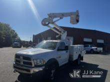 (Manassas, VA) Altec AT37G, Articulating & Telescopic Bucket mounted behind cab on 2016 RAM 5500 Ser