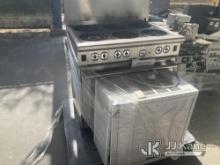 Commercial 6 Burner Stove Used