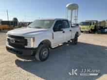 (Waxahachie, TX) 2019 Ford F250 4x4 Crew-Cab Pickup Truck Runs & Moves) (Check Engine Light On, Crac