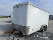 2015 Forest River Enclosed Cargo Trailer No Title) (Body Damage) (Seller States: Poor Condition, Fal