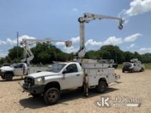 Altec AT37G, Articulating & Telescopic Bucket Truck mounted behind cab on 2008 Dodge 5500 4x4 Servic