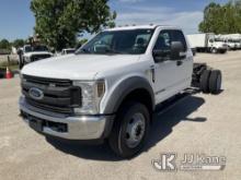 2019 Ford F550 4x4 Cab & Chassis Runs & Moves