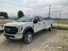 (Waxahachie, TX) 2019 Ford F450 Crew-Cab Service Truck Does Not Start, Not Running, Conditions Unkno