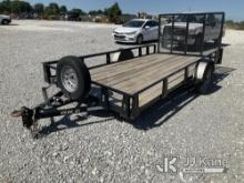 (Hawk Point, MO) 2016 Rice Trailers RS8214 Cargo Trailer Used. Trailer Warped