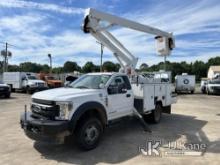 (Conway, AR) ETI ETC40IH, Articulating & Telescopic Bucket Truck mounted behind cab on 2019 Ford F55