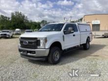 2019 Ford F250 4x4 Extended-Cab Pickup Truck Runs Rough & Moves, Needs Catalytic Converter, Check En