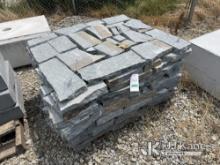 2 in. Tumbled Garden Path Pavers NOTE: This unit is being sold AS IS/WHERE IS via Timed Auction and 