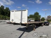 2002 Clark CERT 2002 40 ft T/A High Flatbed Trailer Inspection and Removal BY APPOINTMENT ONLY, No L