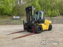 2013 Hyster H210HD2 Rubber Tired Forklift Runs, Moves & Operates