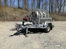 2006 Sauber 1561 Galvanized S/A Substation Recovery Trailer Runs & Operates
