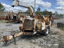 2016 Morbark M12D Chipper (12in Drum) No Title) (Not Running, Condition Unknown, Body & Rust Damage
