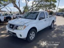 2013 Nissan Frontier 4x4 Extended-Cab Pickup Truck Runs and Moves) (Airbag Light On