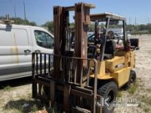 Caterpillar GP45K Solid Tired Forklift Not Running, Condition Unknown