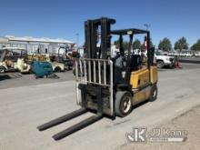 Yale GP060 Forklift Runs ,Moves & Operates. Bald Front Tires.
