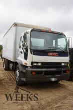 GMC T7500 BOX TRUCK (R) 1GDJF1365F530887 2005 OD 174027 WHITE