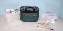 Carrying Case with tackle boxes