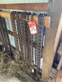ASSORTED CHAINS (6)