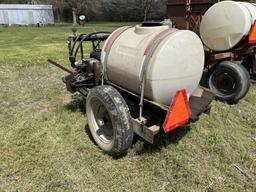TOWABLE SPRAYER WITH WISCONSIN GAS ENGINE, 110-GALLON POLY TANK