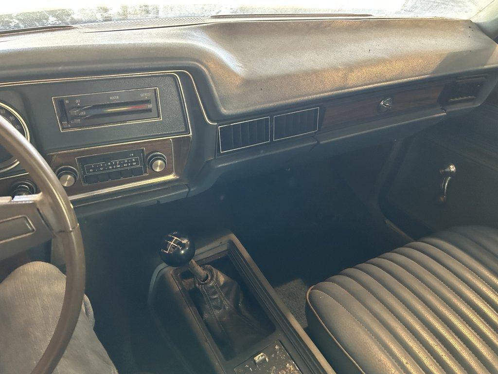 1973 PONTIAC LEMANS 2-DOOR SPORT COUPE, 400-PONTIAC V8 ENGINE, 4-SPEED MANUAL TRANS, 34099 MILES SHO