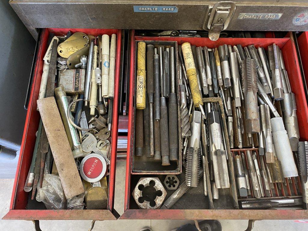 TOOL BOXES (2) WITH ASSORTED TOOLS