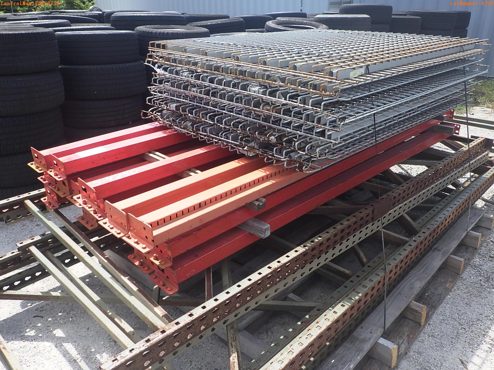 5-04250 (Equip.-Specialized)  Seller:Private/Dealer PALLET OF 54 INCH PALLET RAC
