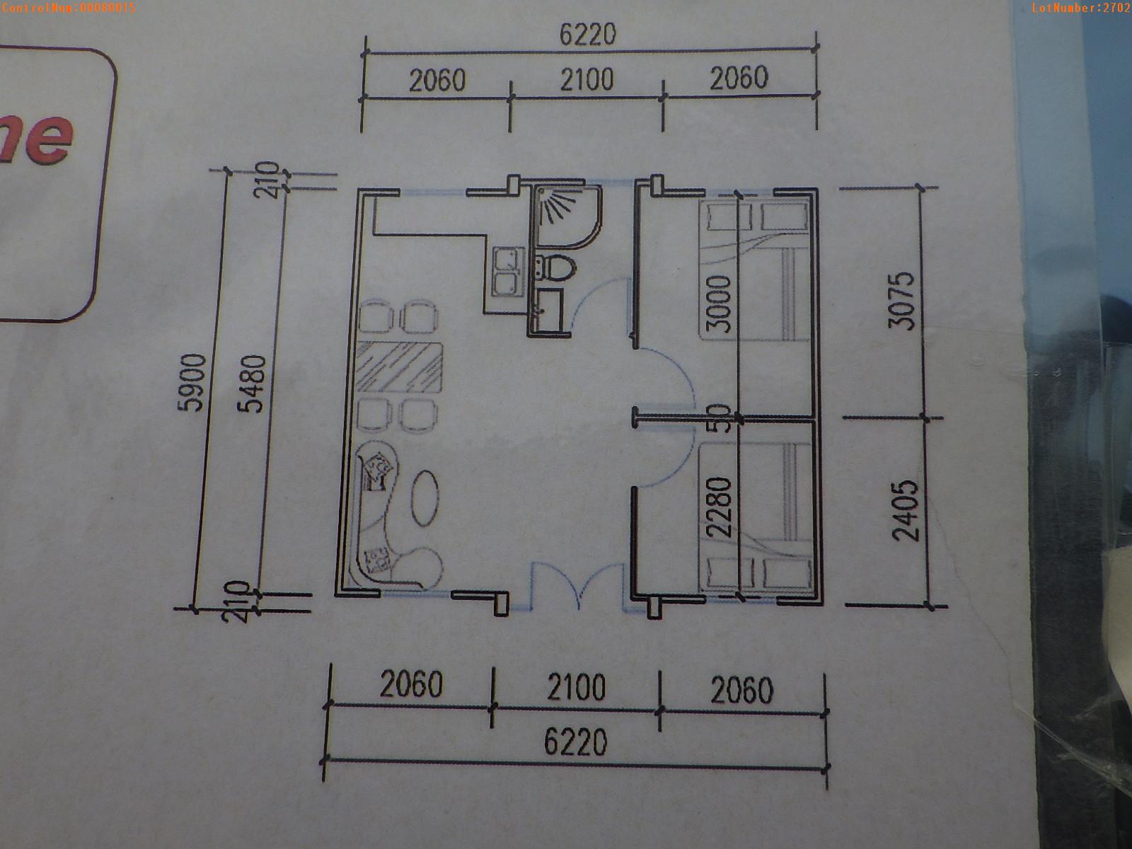 5-02702 (Equip.-Storage building)  Seller:Private/Dealer MOBE M02S TWO BEDROOM F