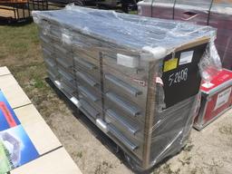 5-02608 (Equip.-Specialized)  Seller:Private/Dealer 7 FOOT 20 DRAWER METAL WORK