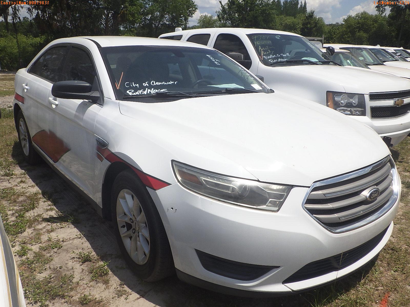 5-06224 (Cars-Sedan 4D)  Seller: Gov-City Of Clearwater 2013 FORD TAURUS