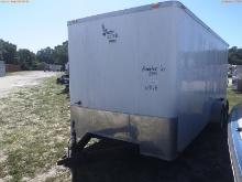 6-03128 (Trailers-Utility enclosed)  Seller: Gov-Manatee County LARK VT718TA TAN