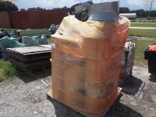 9-04136 (Equip.-Materials)  Seller:Private/Dealer PALLET OF STAINLESS STEEL ROUN