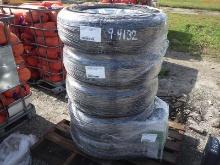 9-04132 (Equip.-Parts & accs.)  Seller:Private/Dealer (5) 235X80X16 TRAILER TIRE