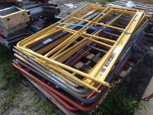 9-04184 (Equip.-Specialized)  Seller:Private/Dealer (7) SCAFFOLDING SAFETY RAILS