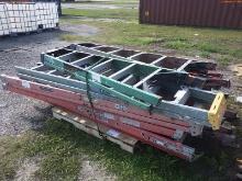 9-04186 (Equip.-Specialized)  Seller:Private/Dealer (2) EXTENSION LADDERS(6) 8 F