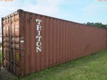 9-04153 (Equip.-Container)  Seller:Private/Dealer TRITON 40 FOOT METAL SHIPPING