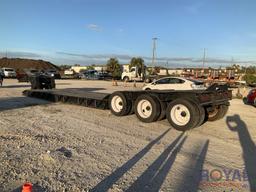 1985 Eager Beaver 50 GHG 25ft Tri-Axle Lowboy Trailer