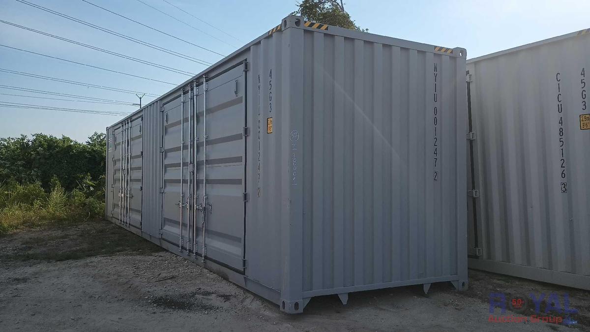 40ft 6 Door One Time Use Shipping Container