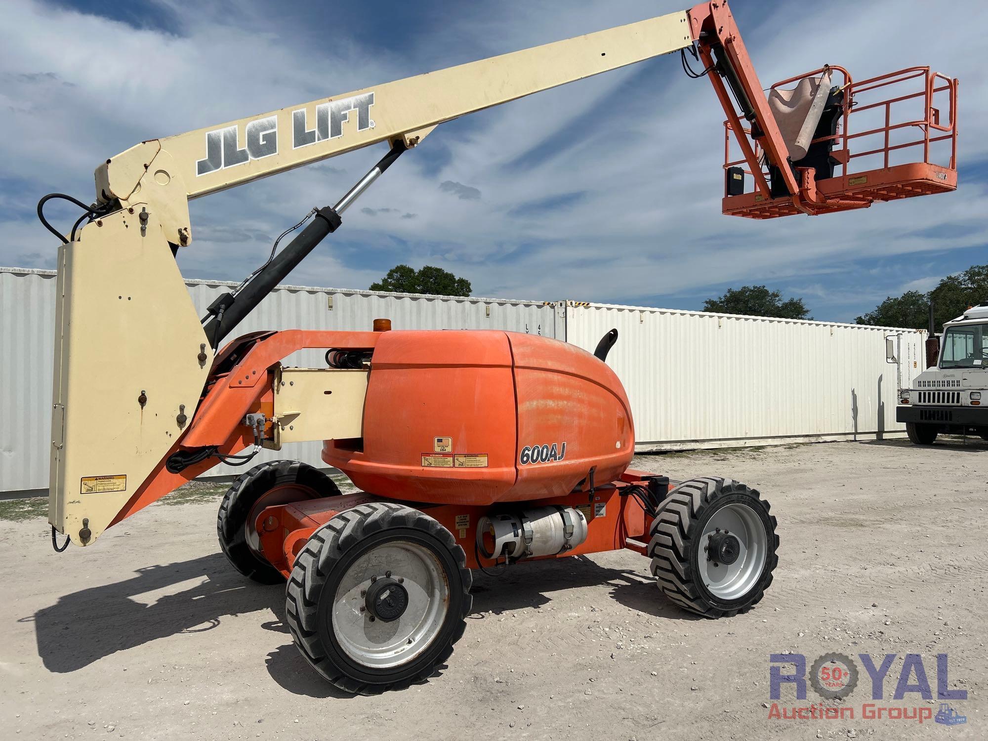 2008 JLG 600AJ 4x4 Articulating Boom Lift