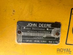 2004 John Deere 544J High Lift Articulated Wheel Loader
