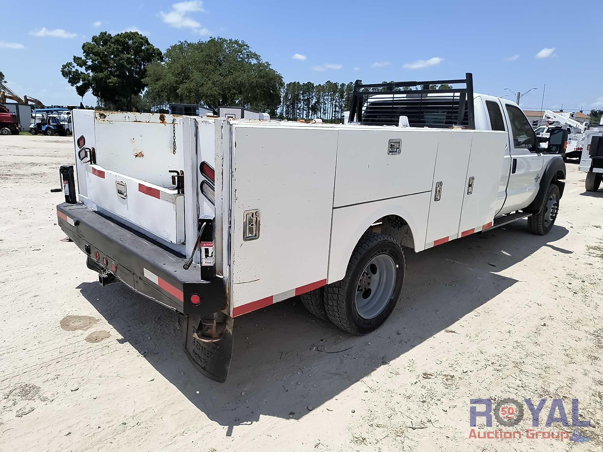 2015 Ford F450 4x4 Extended Cab Xervice Truck